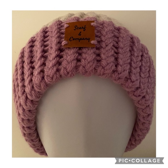NWT Loom Knitted Hats, Warm and cozy, Knitting, Hats, Handmade by Seller - Picture 2 of 4